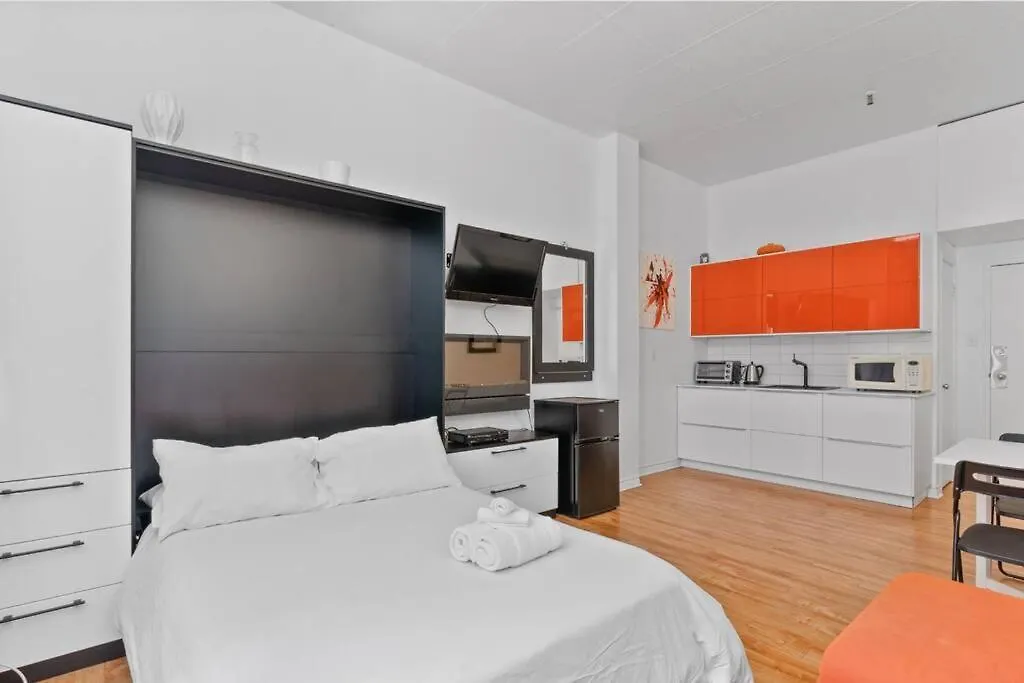 Daire Initial - Orange Studio - Centre-Ville De Quebec Kanada